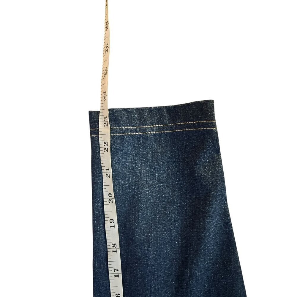 Vintage Koret City Blues Women's Medium Embellished Denim Top - Picture 6 of 7